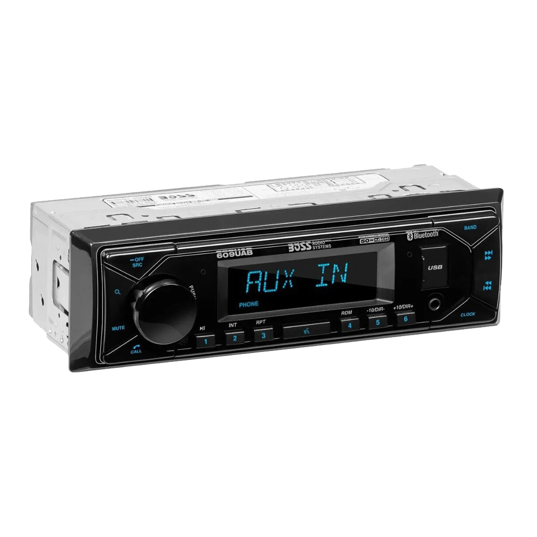 Stereo BOSS 609UAB Single Din - Bluetooth