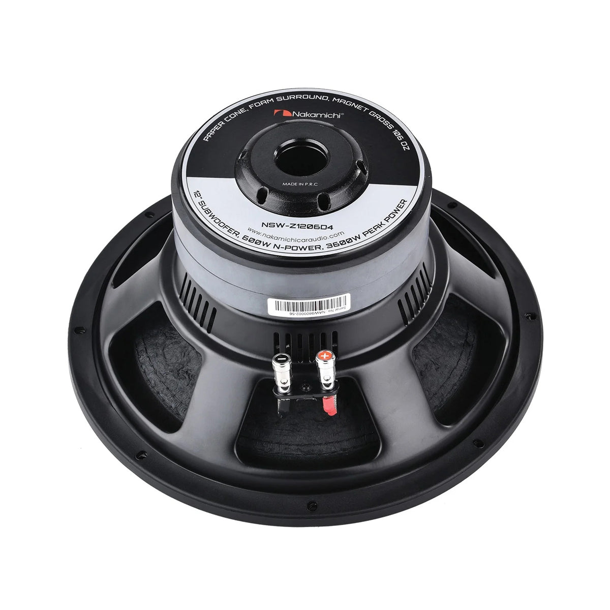 Subwoofer 12" Nakamichi NSWZ1206D4