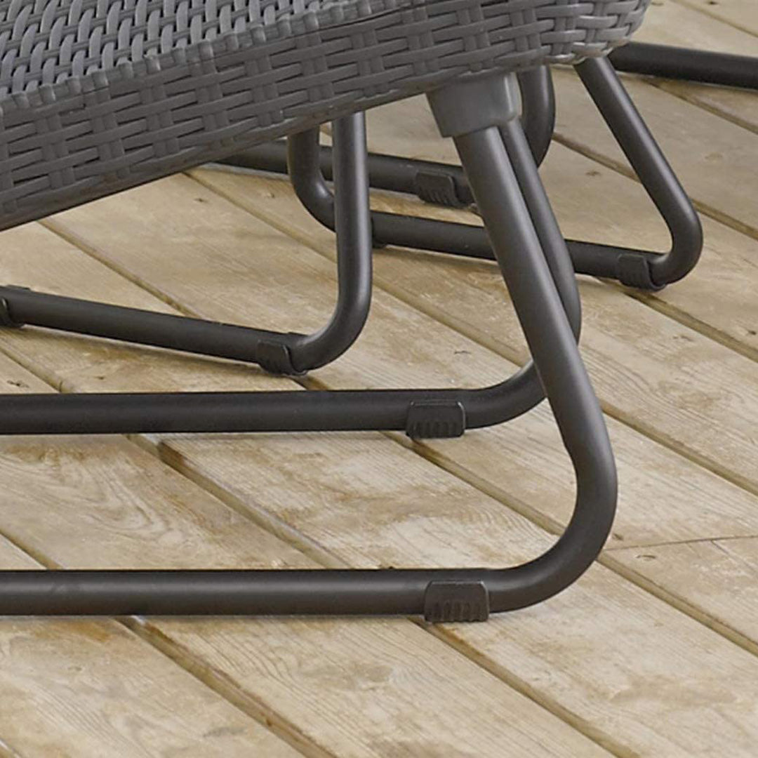 Set Sillas y mesa de jardín Keter Rio (3 piezas) Grafito