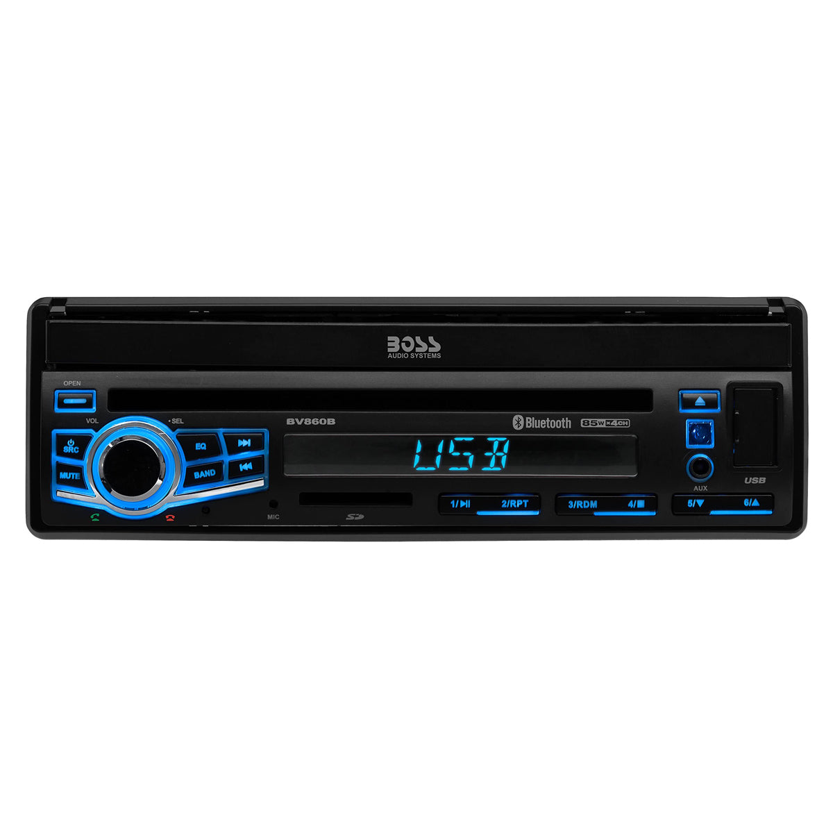 Stereo BOSS BV860B Single Din