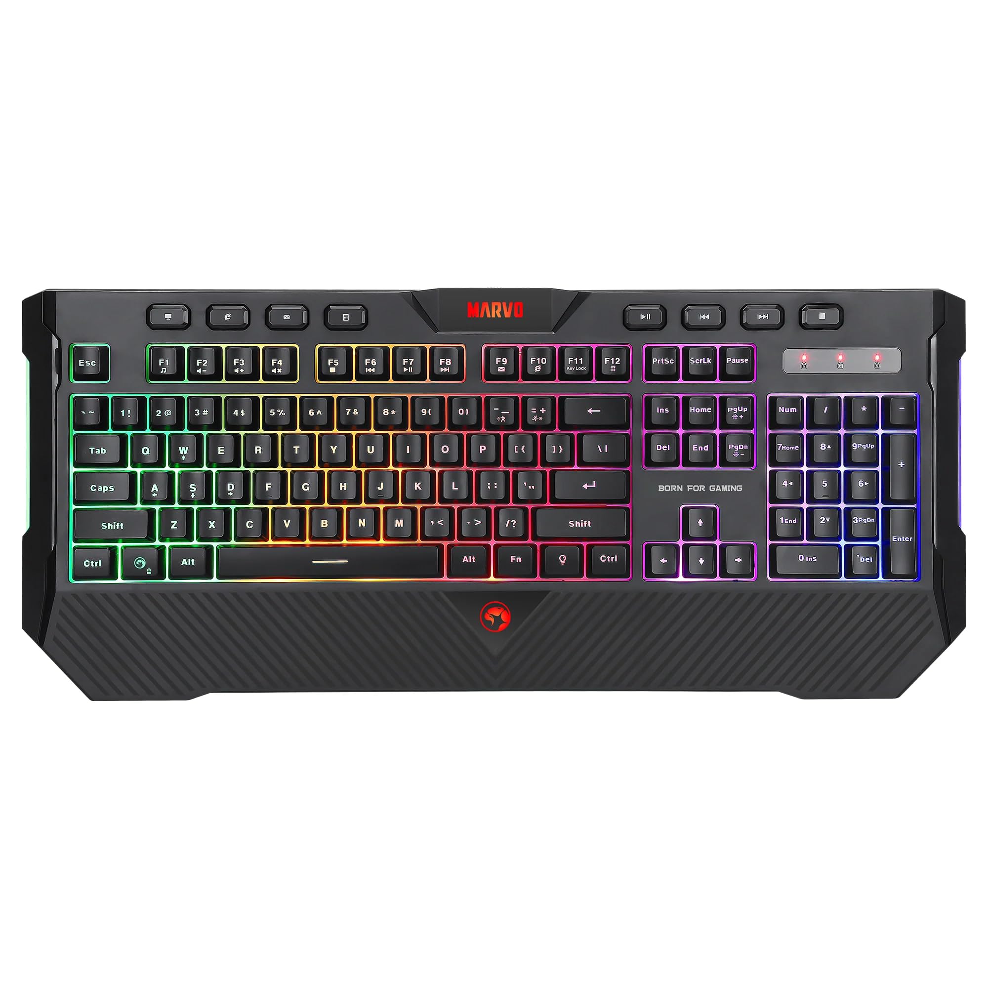 Teclado de Membrana Marvo K656