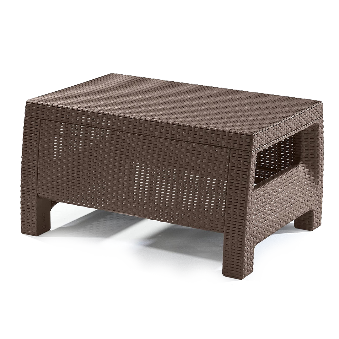 Set de sillones Keter Corfu (3 sillones + 1 mesa)