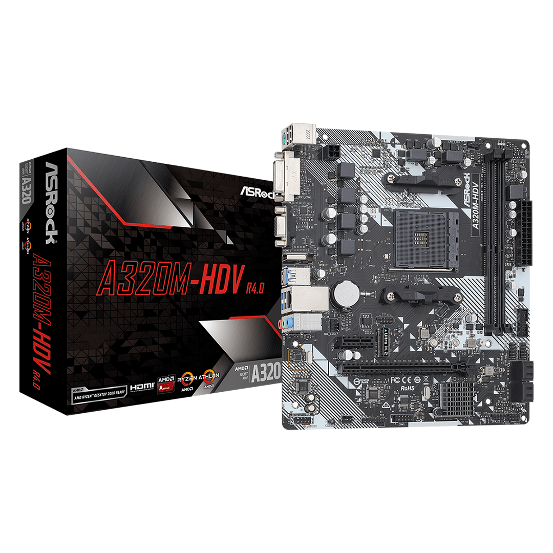 Motherboard ASRock A320M-HDV R4.0