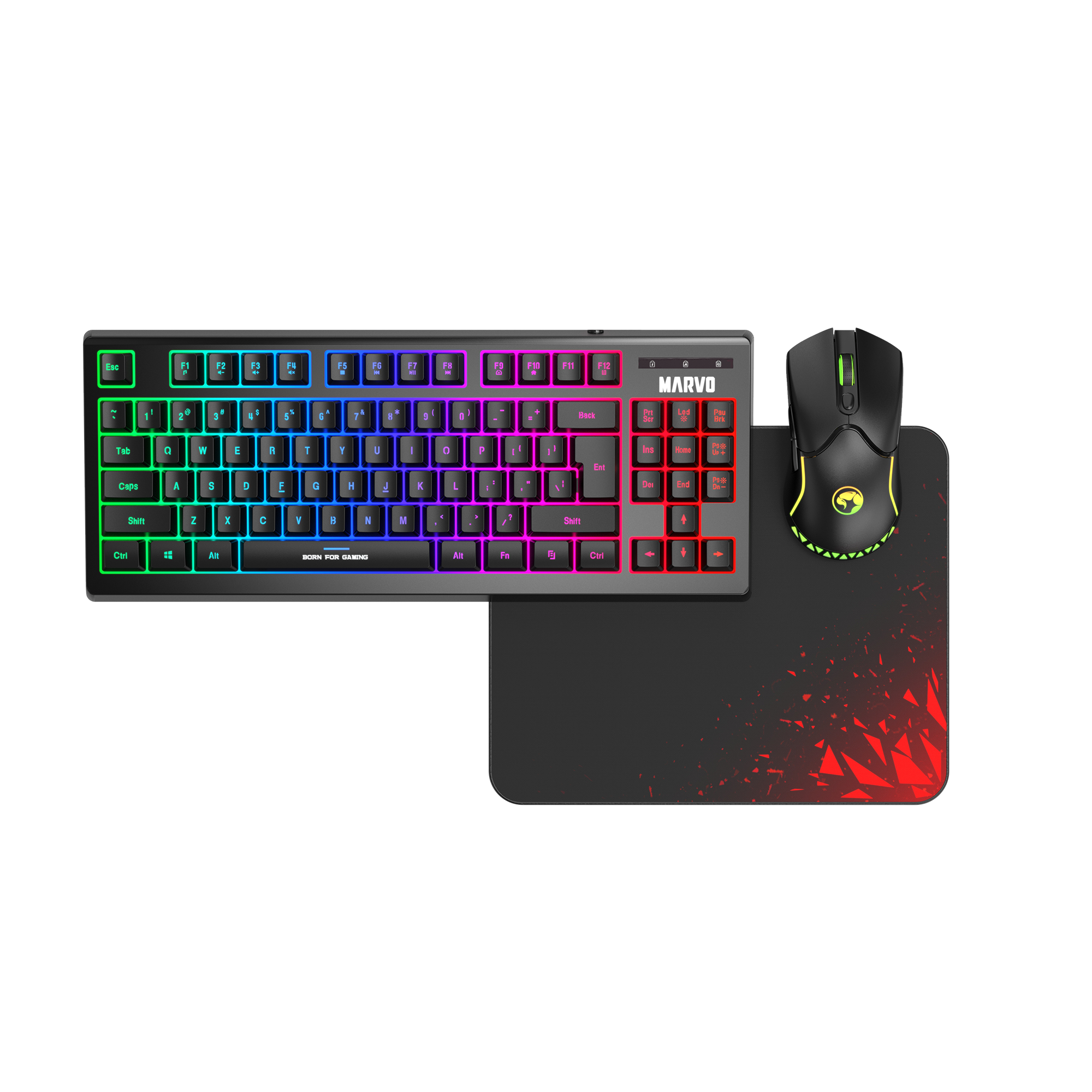 Set Gaming 3 en 1 Marvo CM310SP