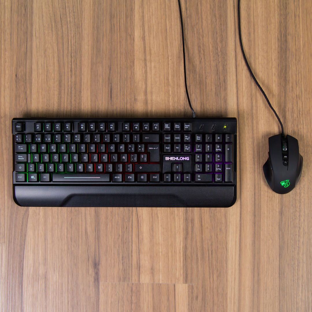 Set Gaming 2 en 1 Shenlong C2001