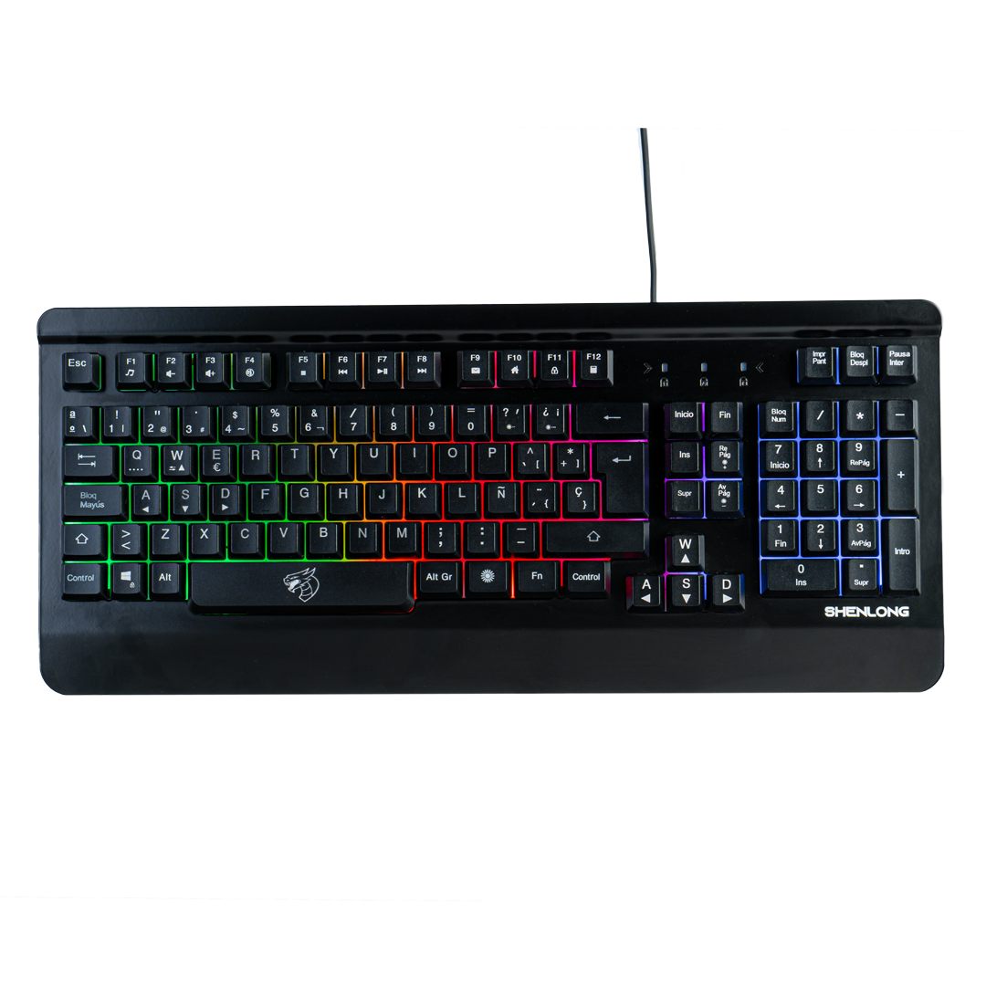 Teclado de Membrana Shenlong KB8700 - OUTLET