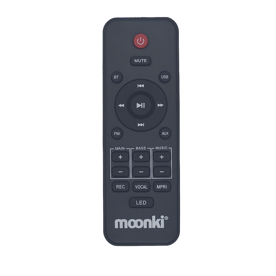 Repuesto Control Remoto Moonki Sound MW-DJ212LT220