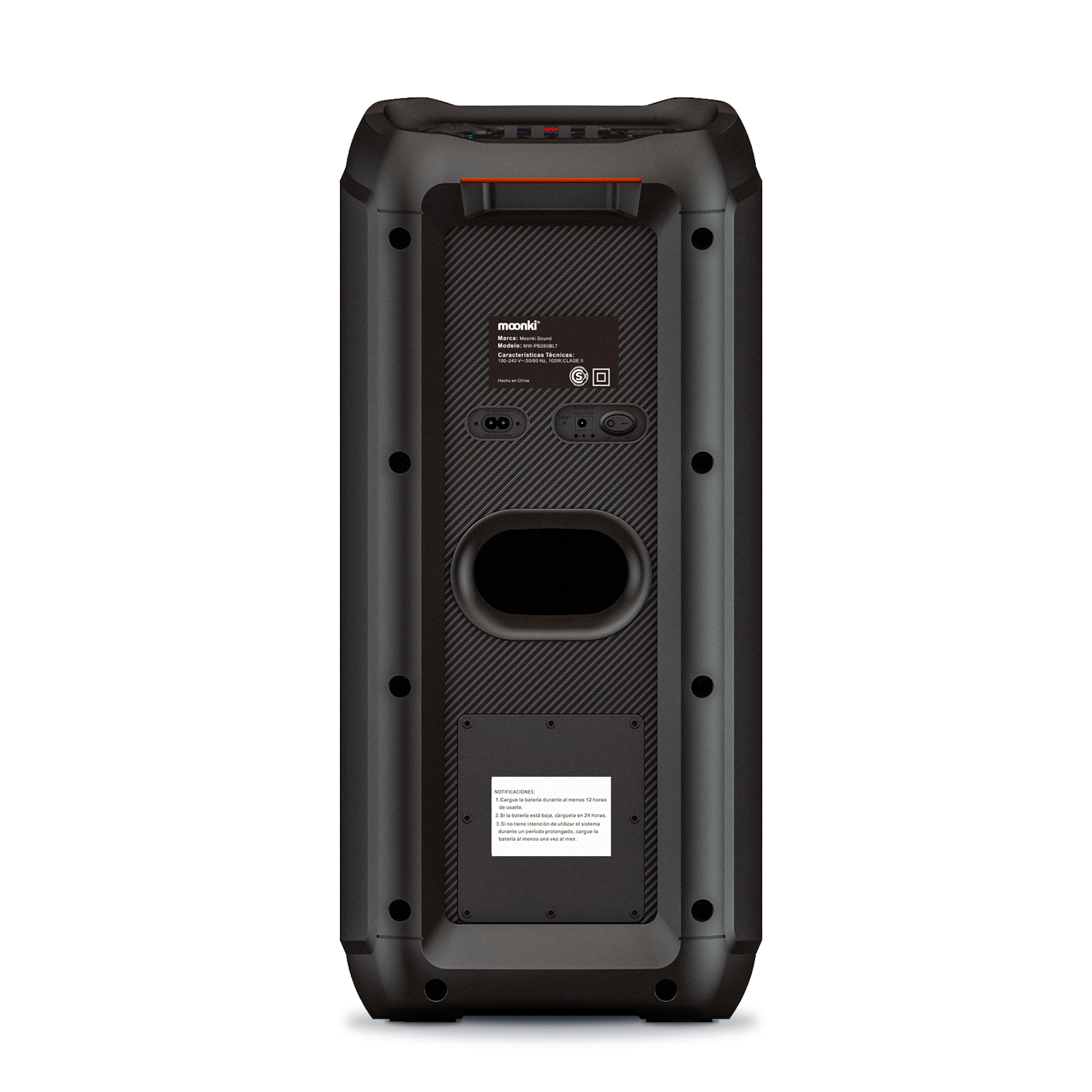 Parlante Party Speaker Moonki Sound MW-PB265BLT - OUTLET