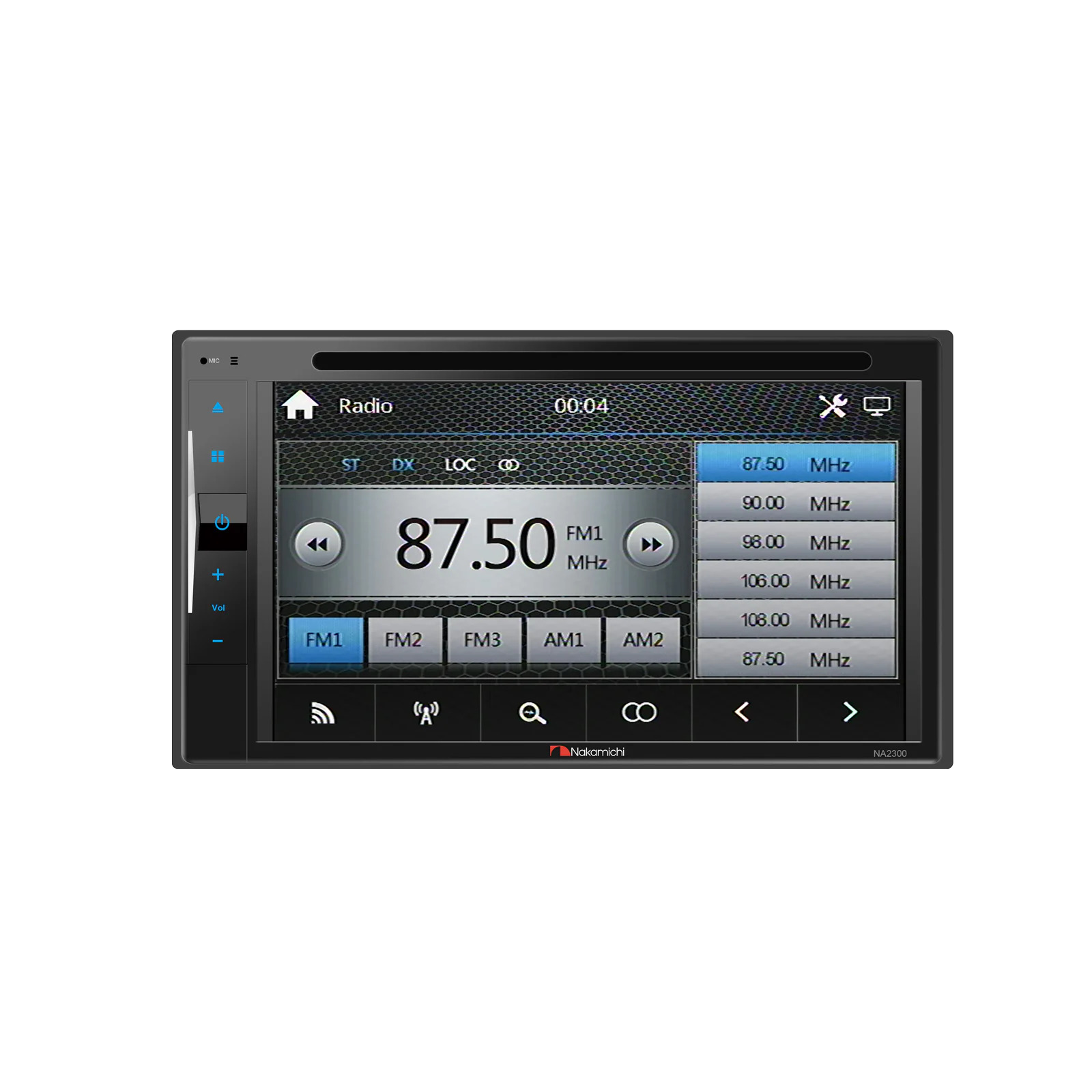 Stereo Nakamichi NA2300 Doble Din