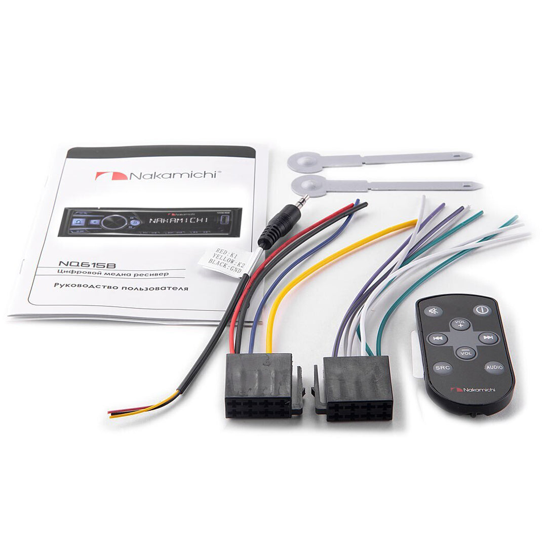 Estereo Nakamichi NQ616B Single Din - OUTLET