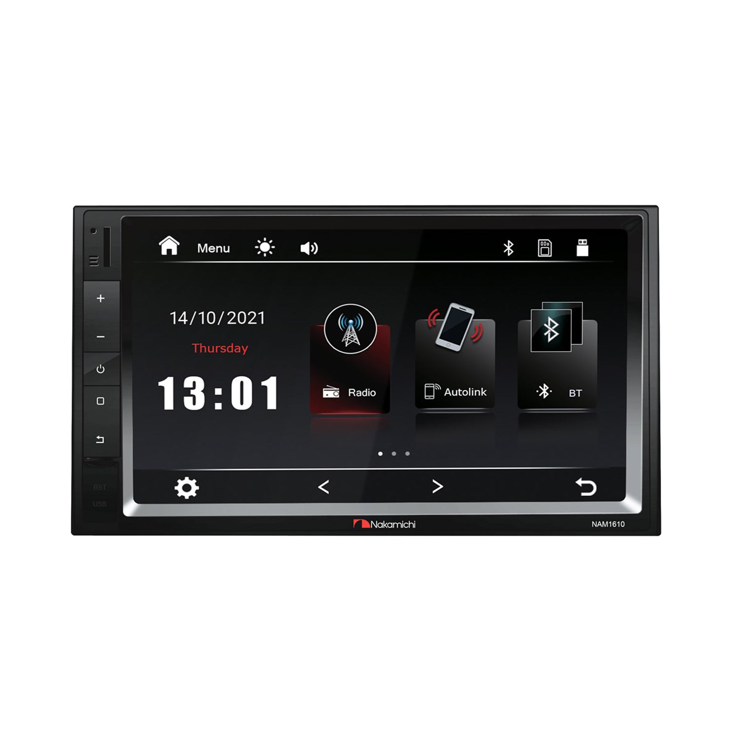 Stereo Nakamichi NAM1610 Doble Din