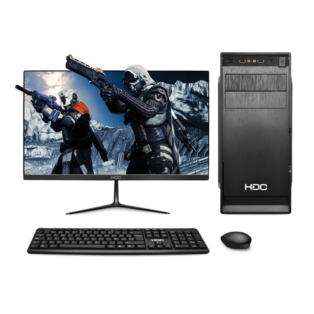 Pc Desktop HDC DHI500-0002 Celeron G5905 + Monitor HDC 21.5 FHD HDC