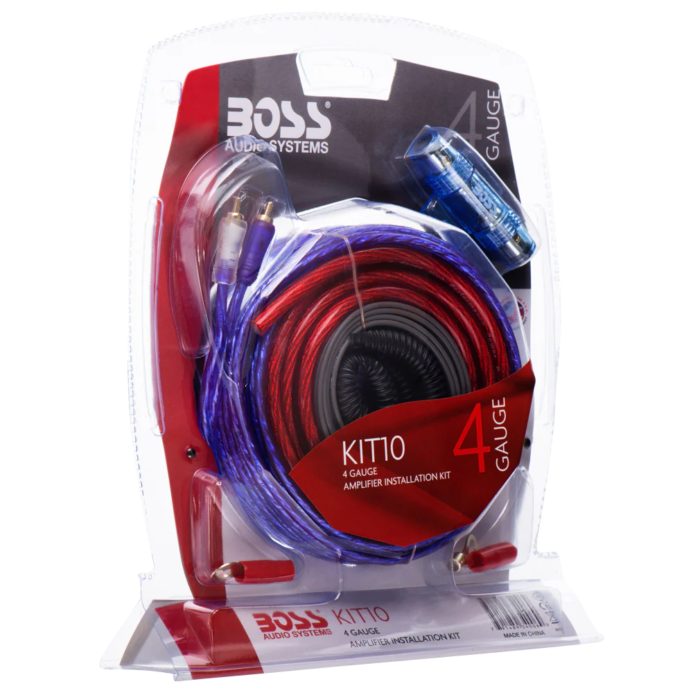 KIT DE INSTALACIÓN DE AMPLIFICADOR BOSS KIT10