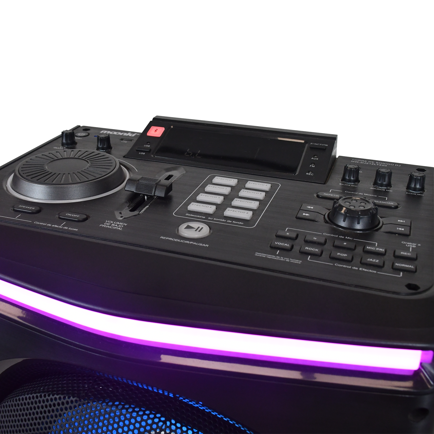 Torre de Sonido Moonki Sound MW-DJ212LT220