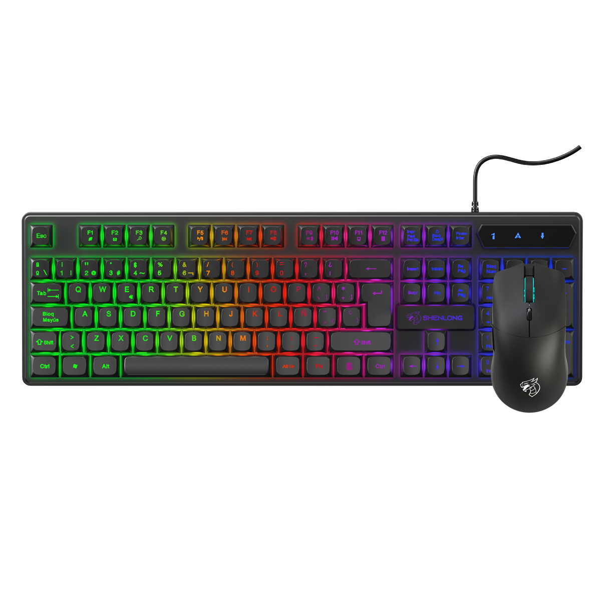 Set Gaming 2 en 1 Shenlong C2100
