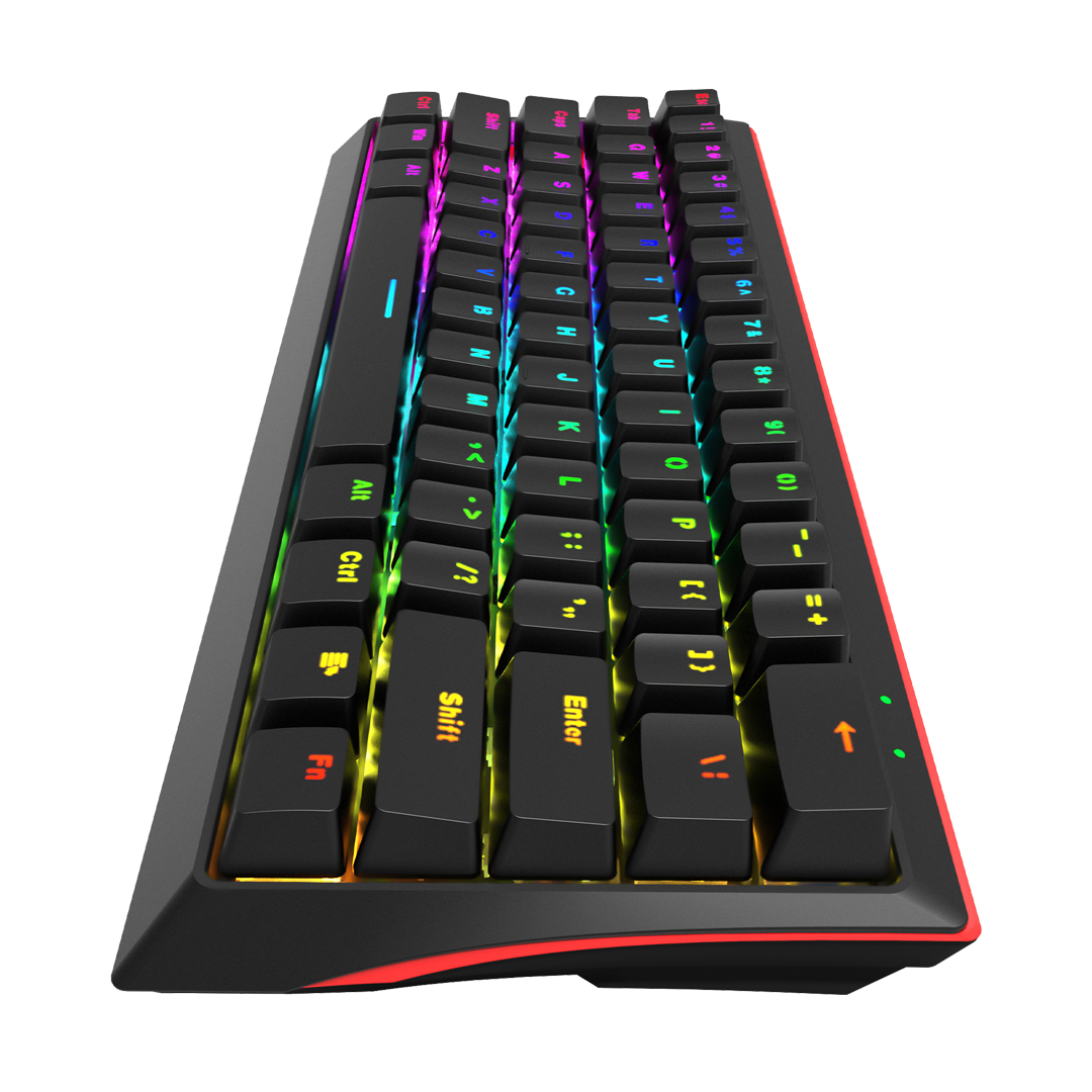 Teclado Mecánico Ultracompacto Gaming 60% Marvo KG962SP-R Switch Blue - OUTLET