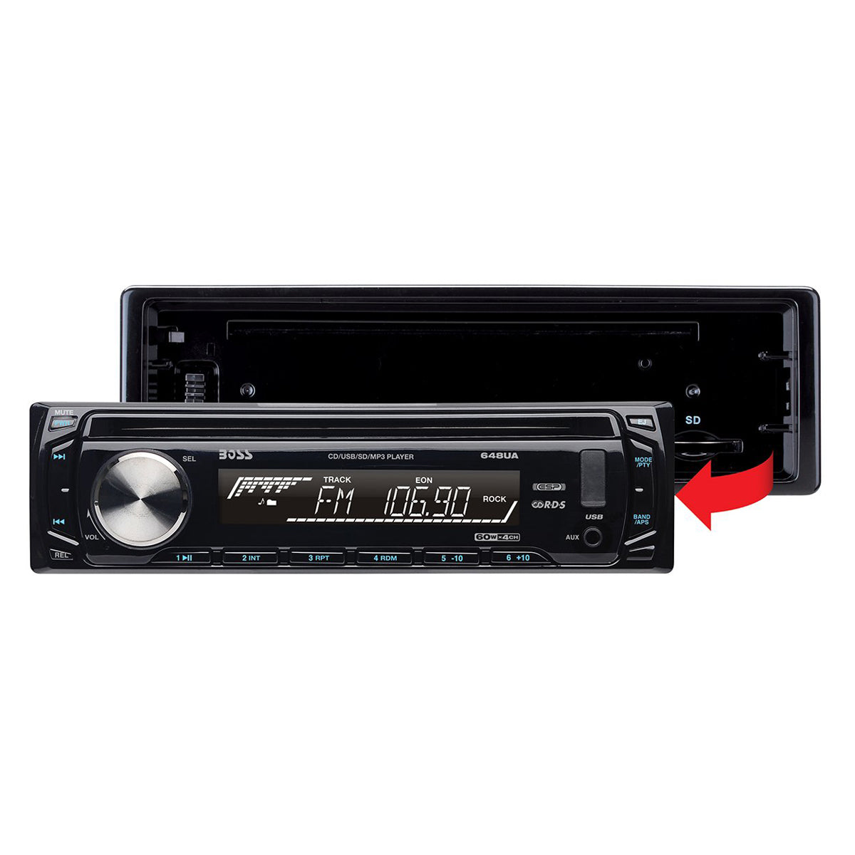 Stereo BOSS 648UA Single Din