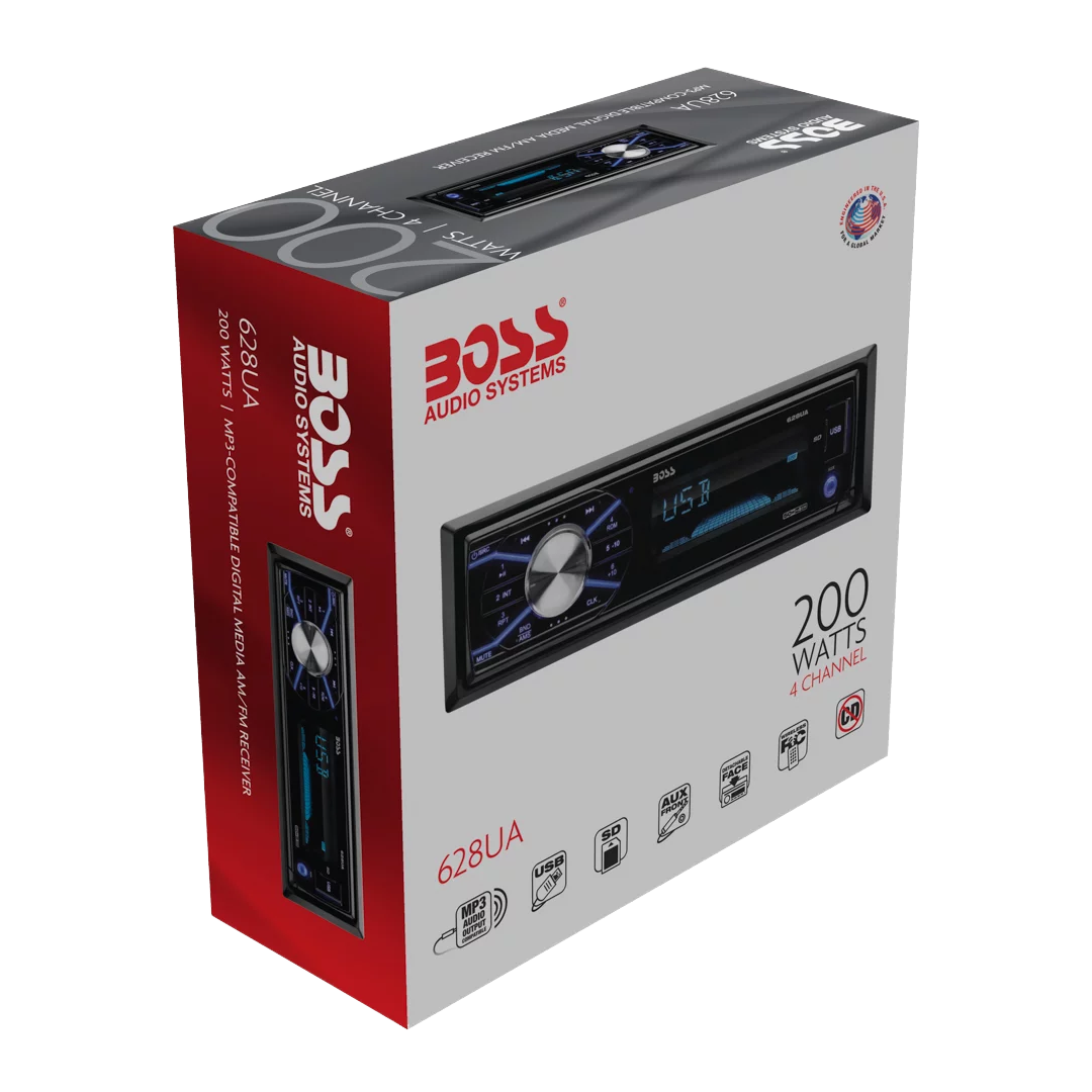 Estéreo BOSS 628UAB Single Din - OUTLET