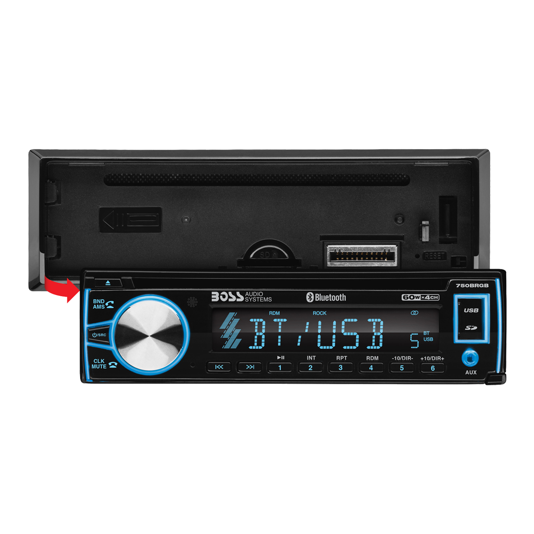 Stereo BOSS 750BRGB Single Din