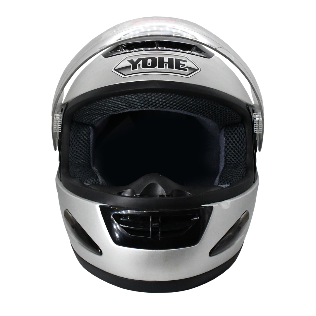 Casco Integral Infantil de Carbono C/Y927 Silver Talle S - OUTLET