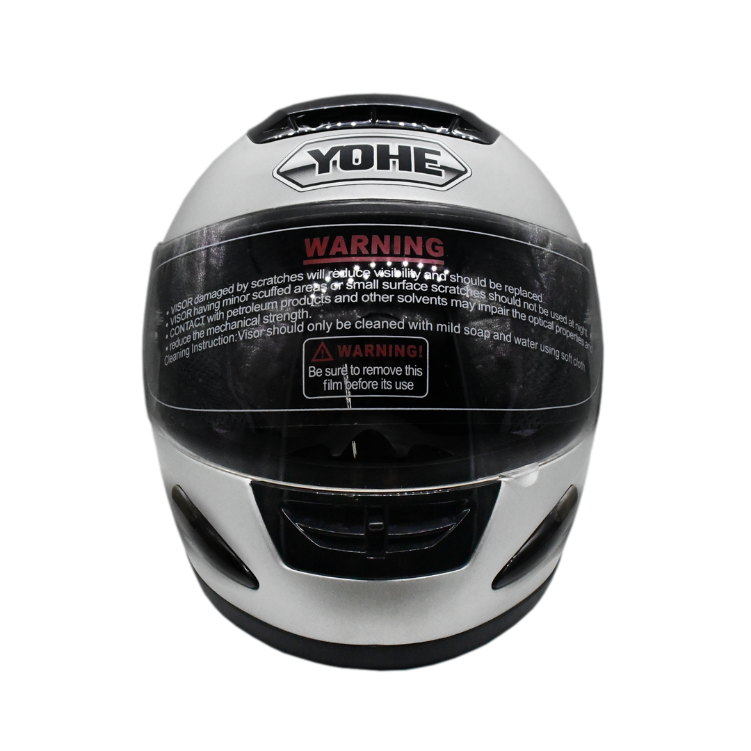 Casco Integral Infantil de Carbono C/Y927 Silver Talle S - OUTLET