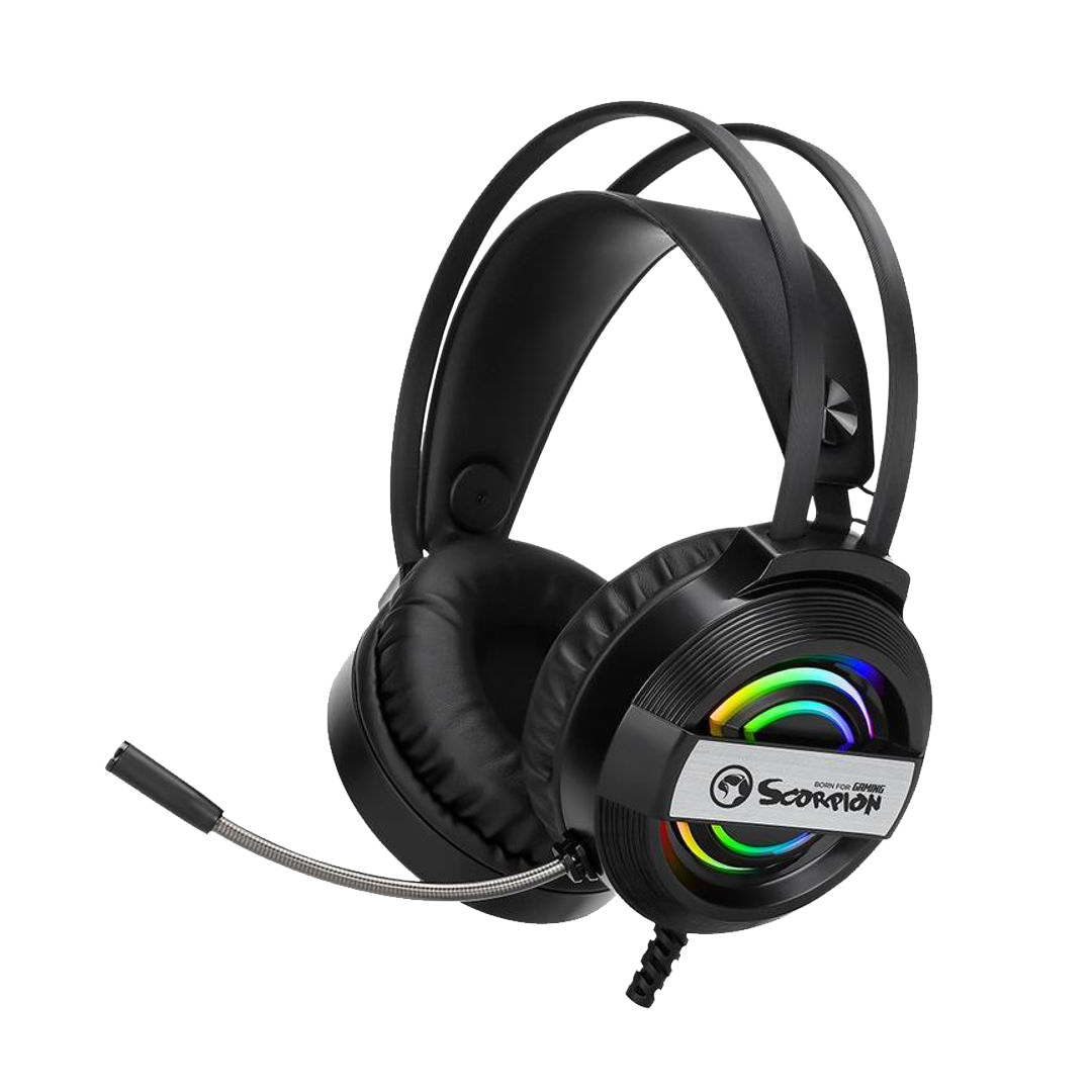 Headset Marvo HG8902 Blacklit - OUTLET