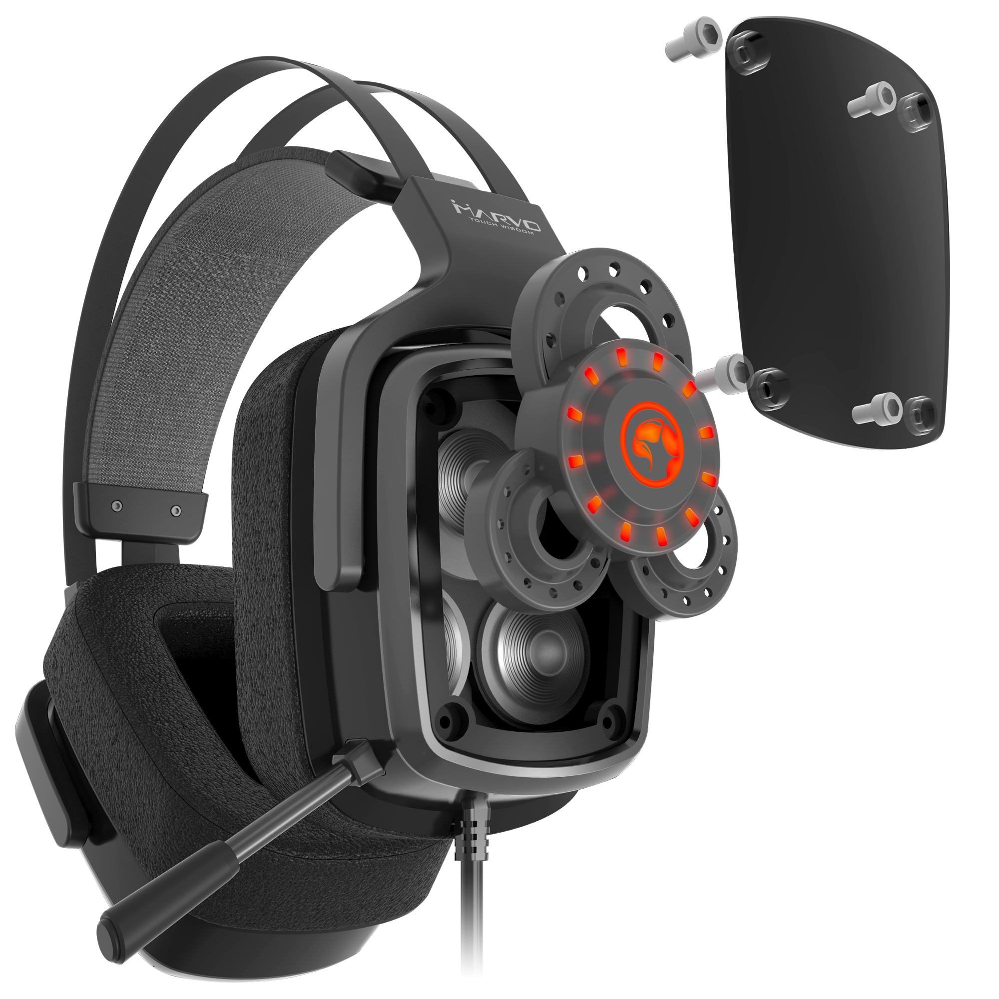Headset Gaming Marvo HG9046