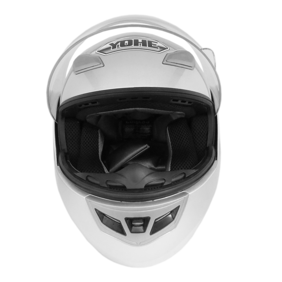 Casco Infantil Flip Up Yohe YH-FF936 Silver Talle S - OUTLET