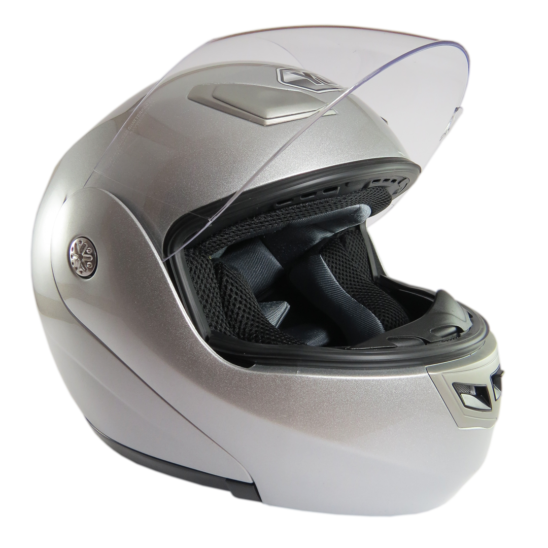 Casco Infantil Flip Up Yohe YH-FF936 Silver Talle S - OUTLET