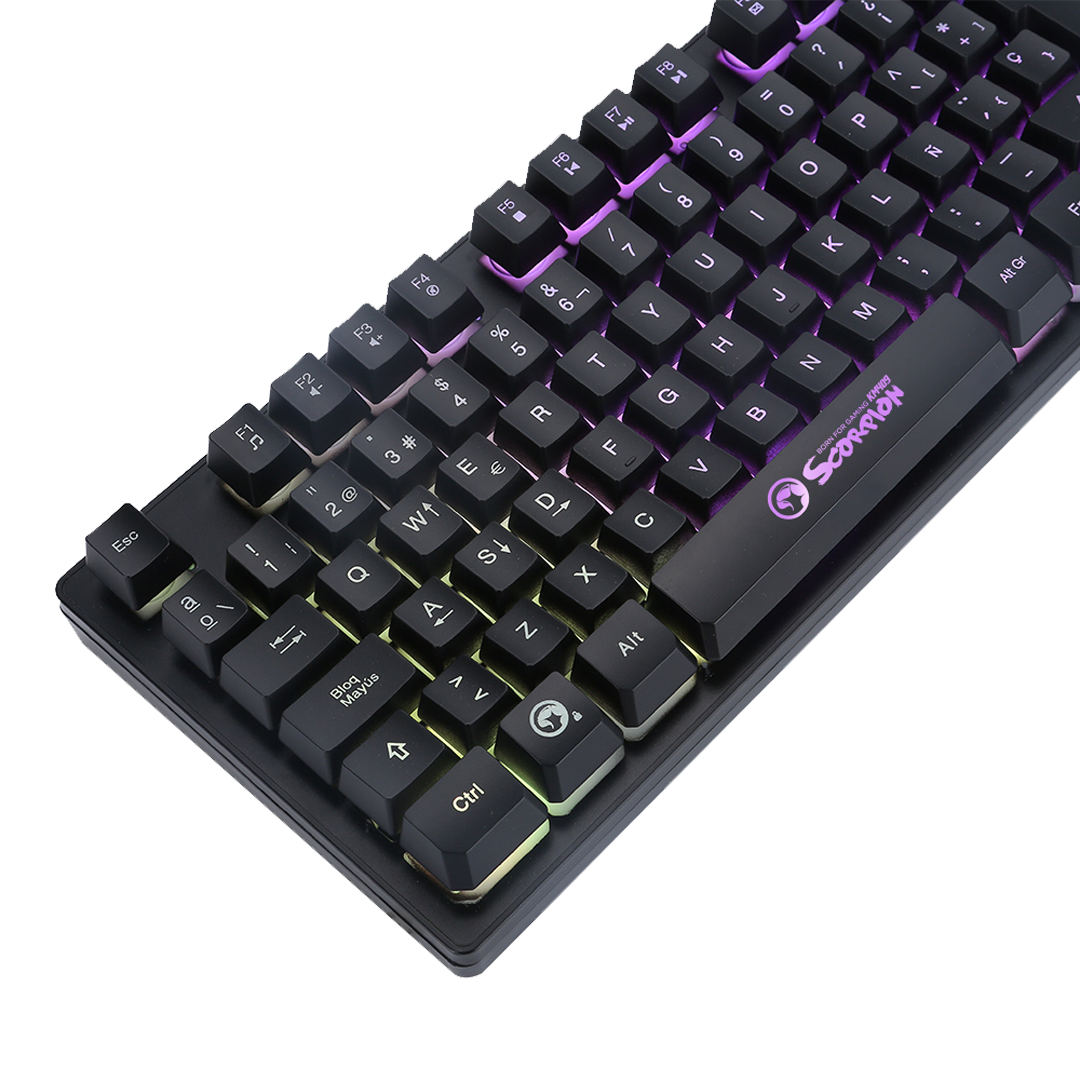 Set Gaming Marvo Teclado + Mouse KM409 - OUTLET