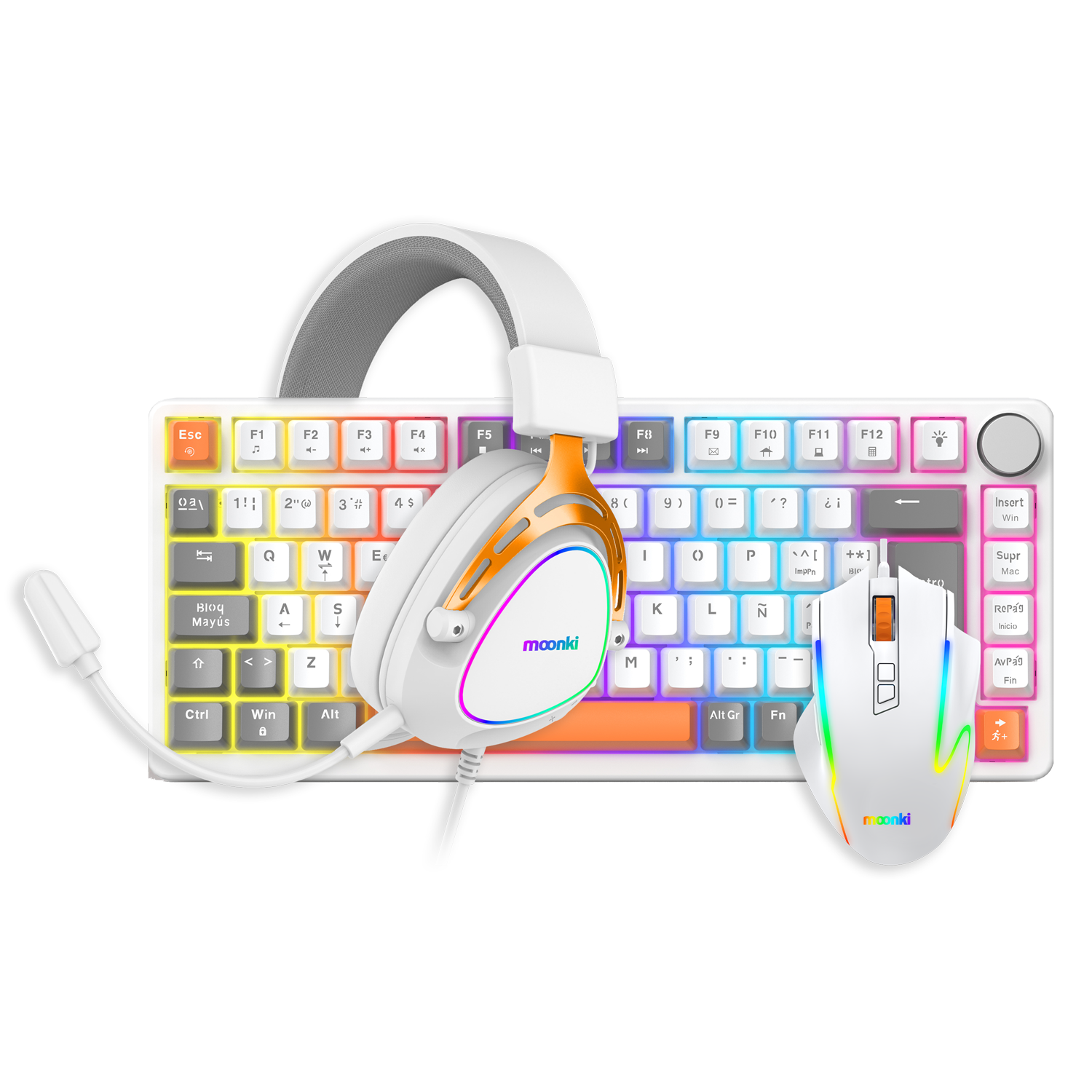 Combo Gamer Moonki Sound MKH-C3001 3 en 1