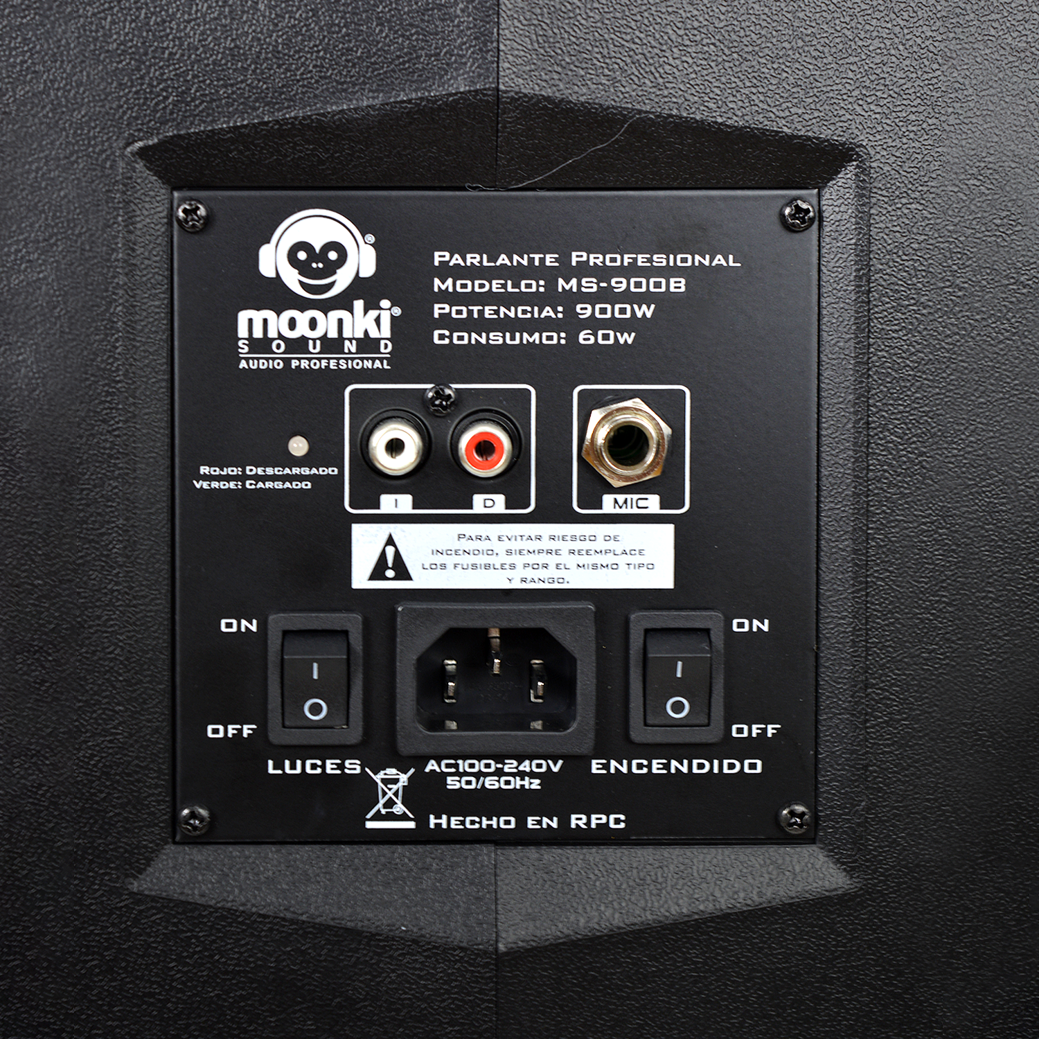 Parlante Moonki Sound MS-LED900BT - OUTLET
