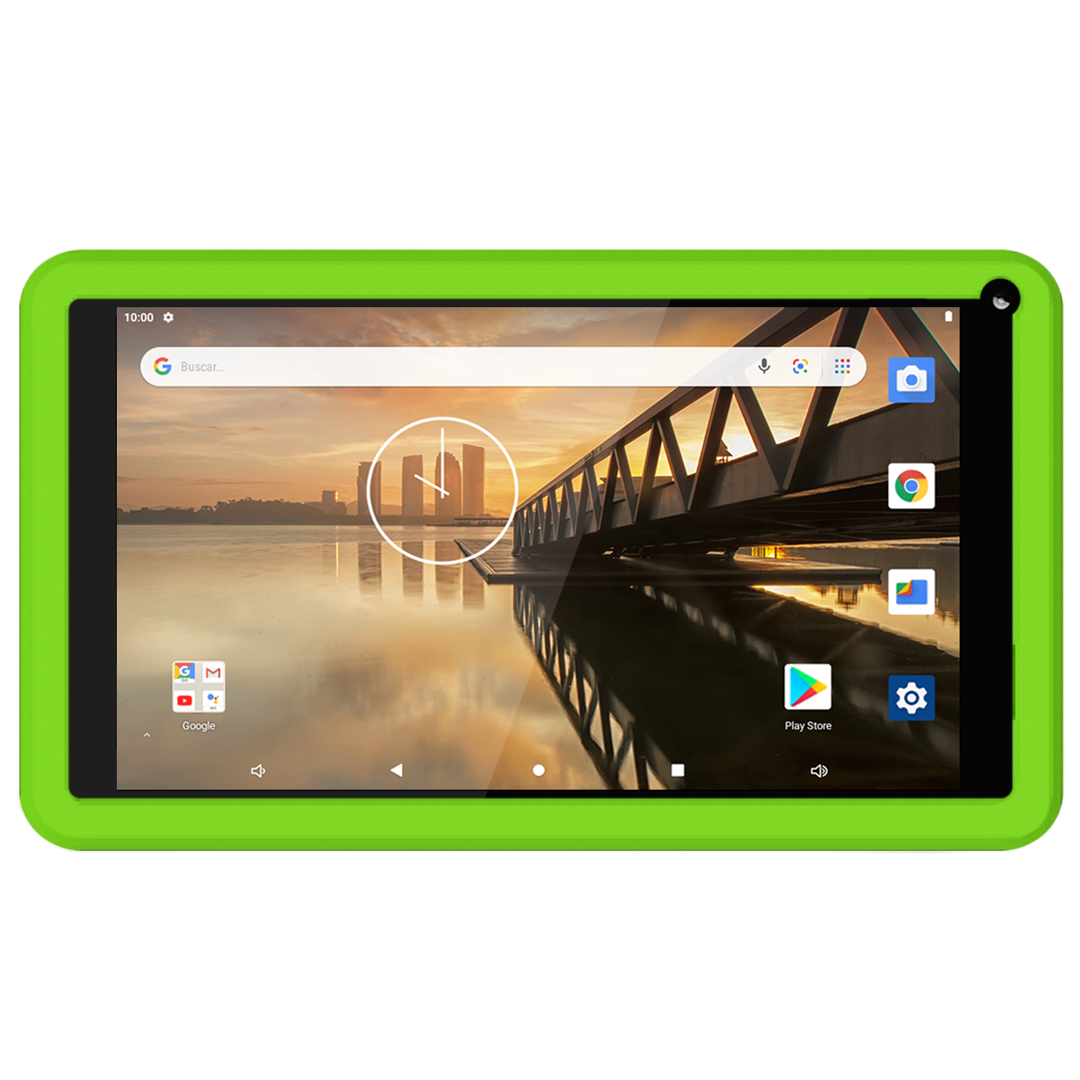 Tablet HDC H7 ONE con Funda de Silicona Verde - OUTLET
