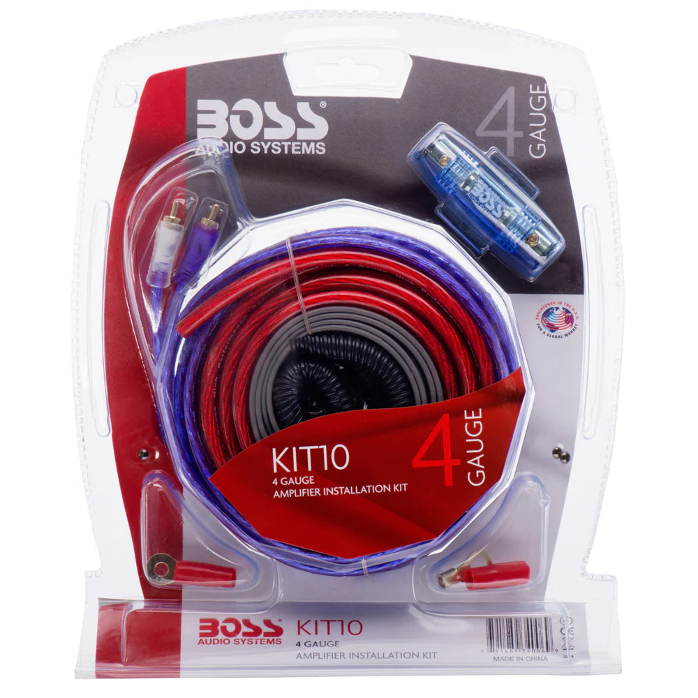 KIT DE INSTALACIÓN DE AMPLIFICADOR BOSS KIT10